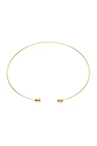 Orbs choker, yellow gold