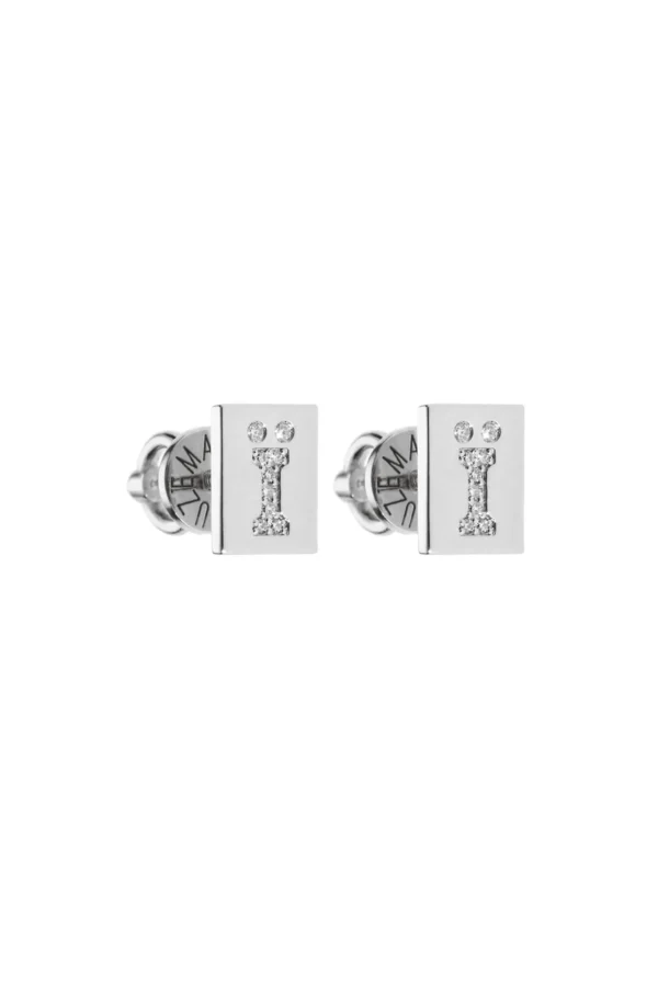 Earrings Essence Earrings, diamonds, white gold for a unique and sophisticated look