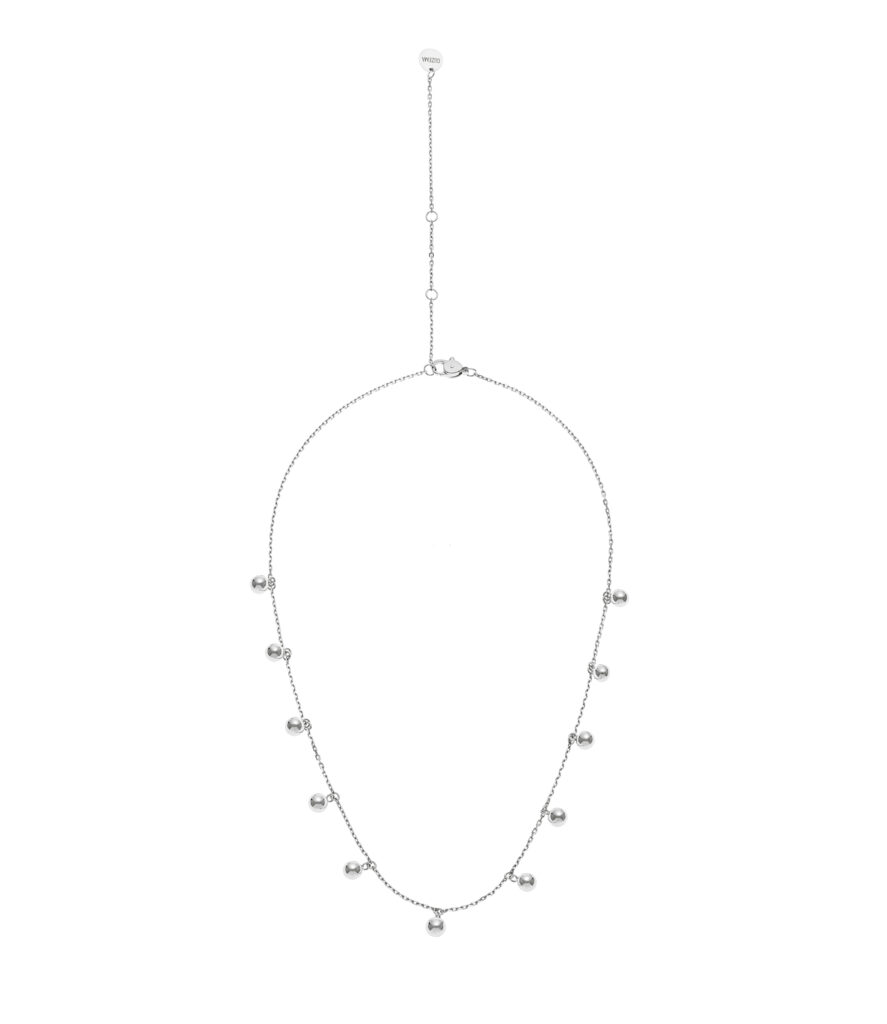 Exclusive Necklaces Multi Orbs Necklace, white gold from Guzema