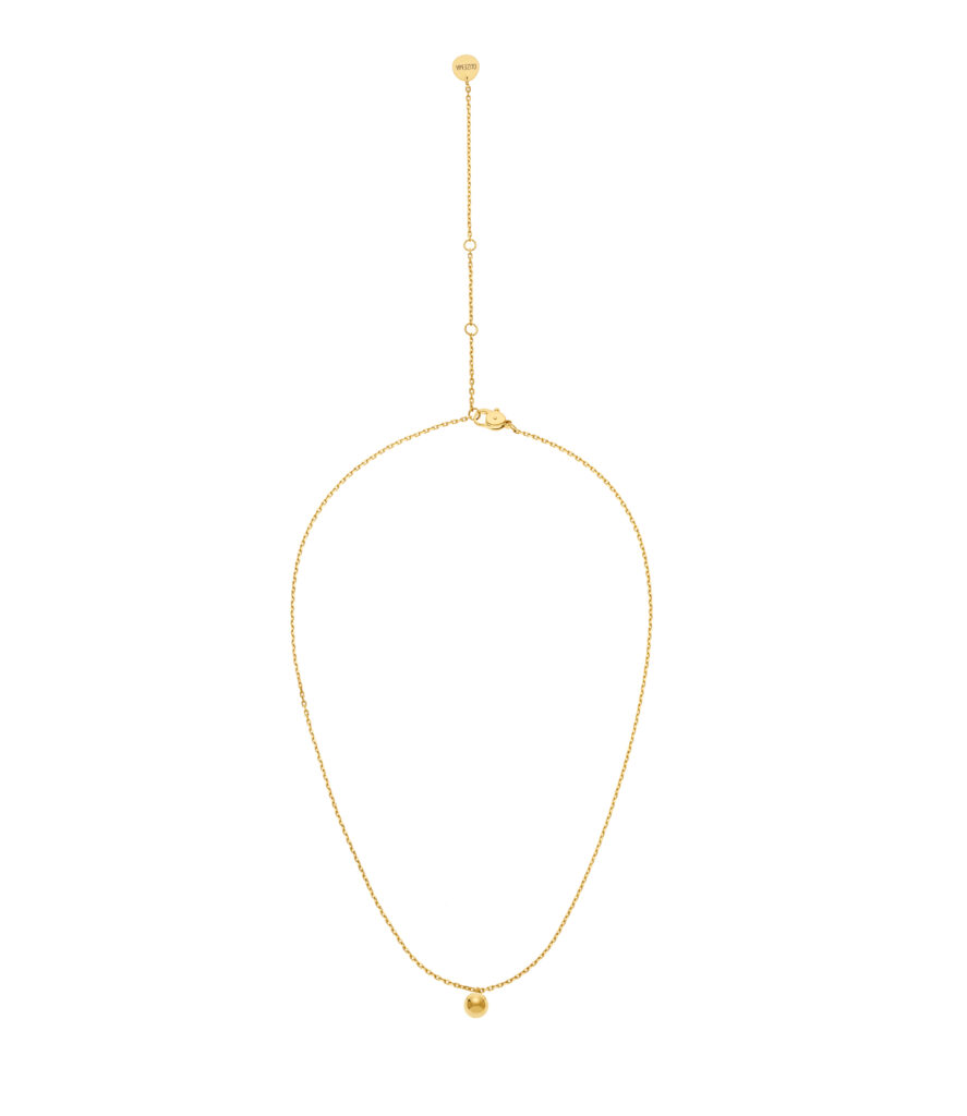 Exclusive Necklaces Mono Orb Necklace, yellow gold from Guzema