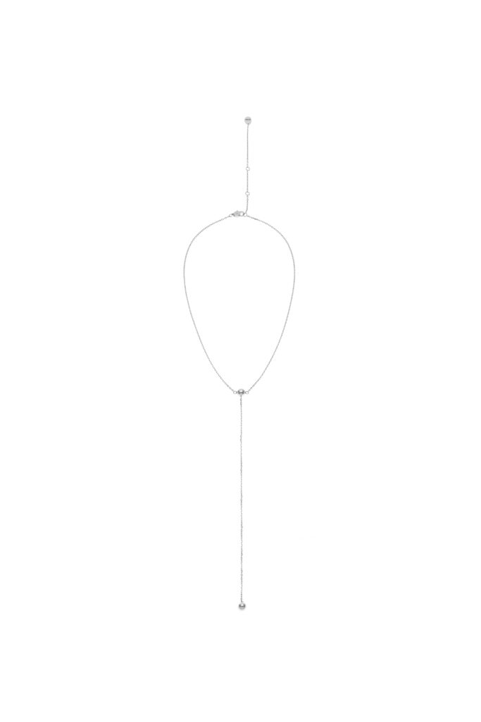 Necklaces Duo Transformer Necklace, white gold with fast delivery from Guzema
