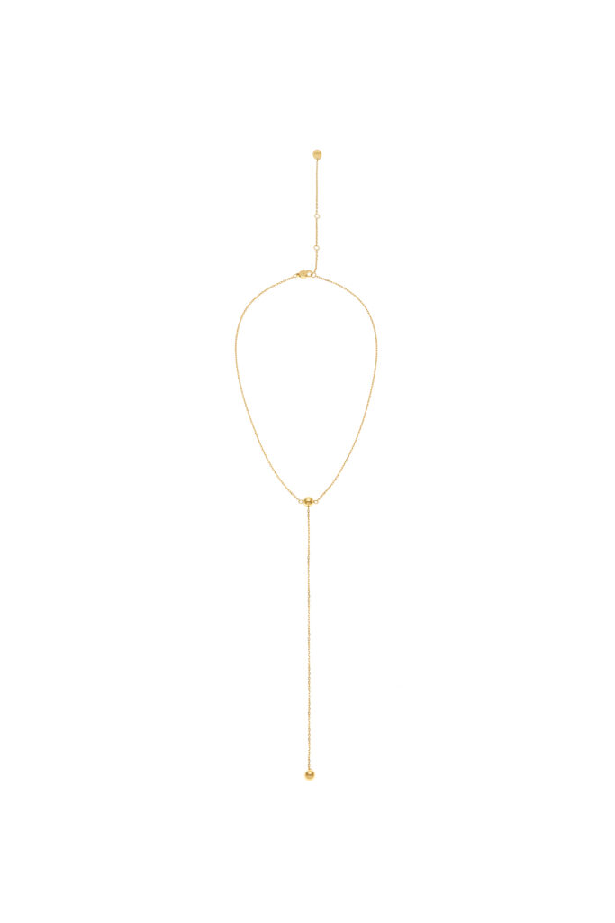 Exclusive Necklaces Duo Transformer Necklace, yellow gold from Guzema