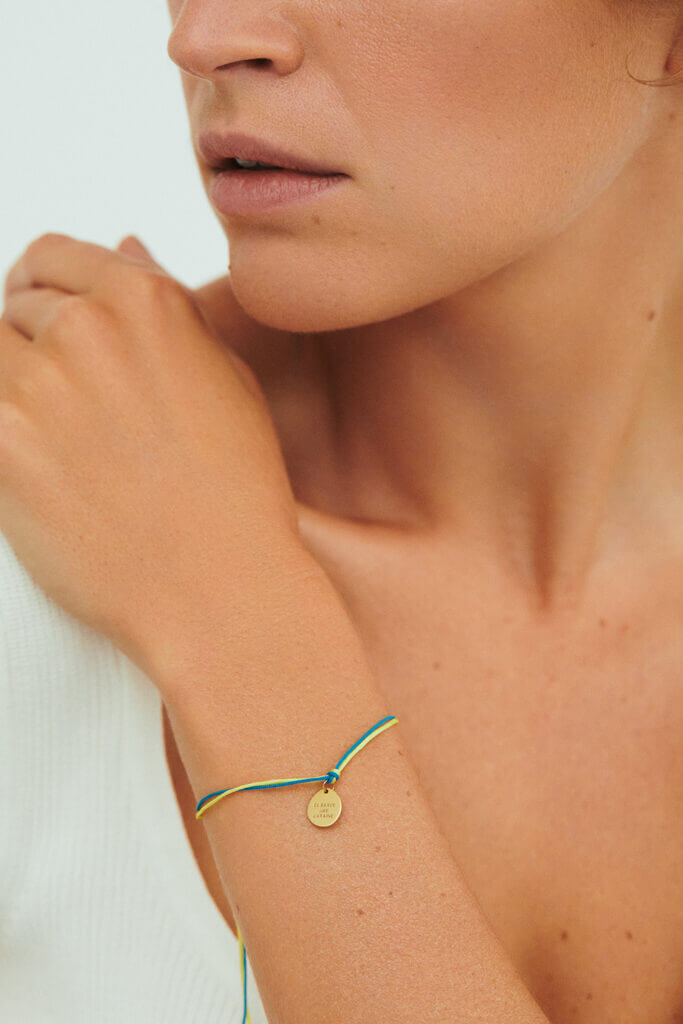 Bracelets Bravery Bracelet, yellow gold with modern elegance
