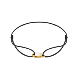 Vi Levare Cord Bracelet, yellow gold