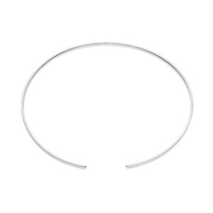 Multi Diamonds Choker, white gold