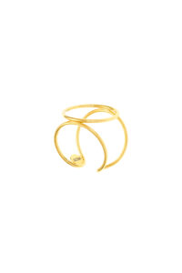 Circle Ring, yellow gold