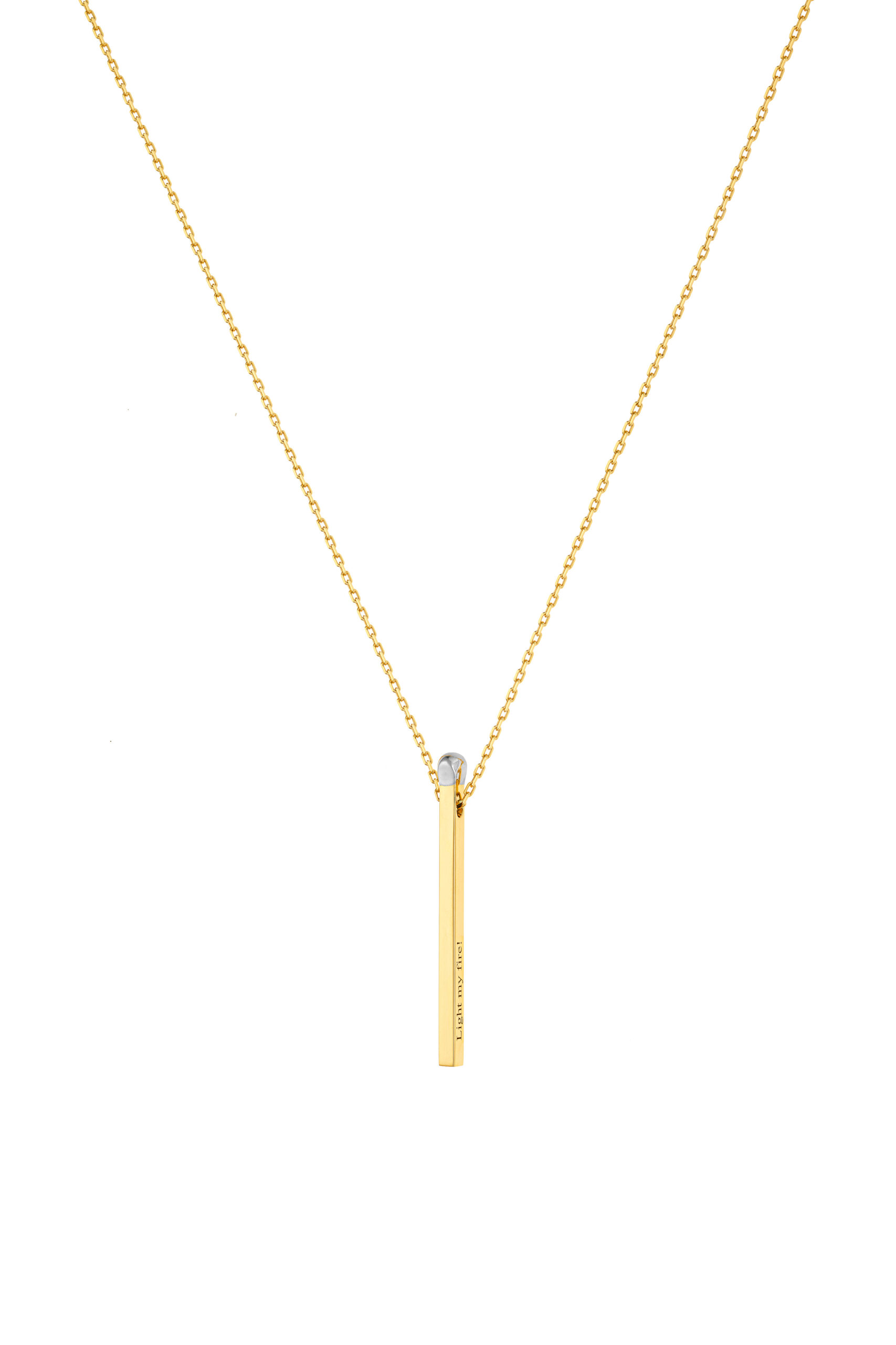 Necklaces Match Necklace, yellow  gold with fast delivery from Guzema