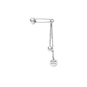 Mini Pin, white gold