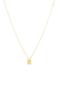 Essence Necklace, yellow gold