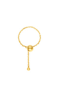 Orb Transformer Ring, yellow gold
