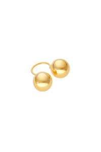 Bold Duo Ring, yellow gold