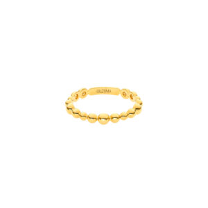 Beads Ring, yellow gold