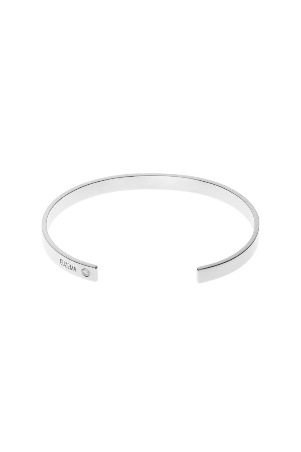 Bracelets Arc Bracelet, diamonds, white gold for everyday elegance