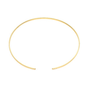 Multi Diamonds Choker, yellow gold