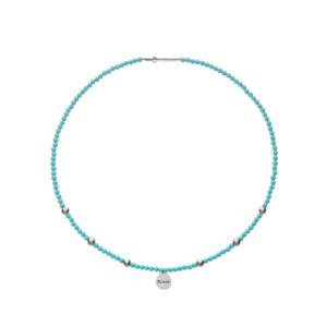 Freedom Turquoise Necklace, white gold