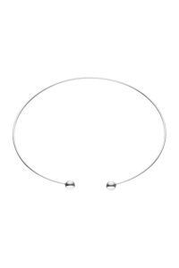 Orbs choker, white gold