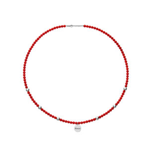 Freedom Coral Necklace, white gold