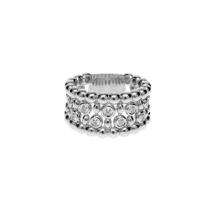Diamond-Set Ring, white gold