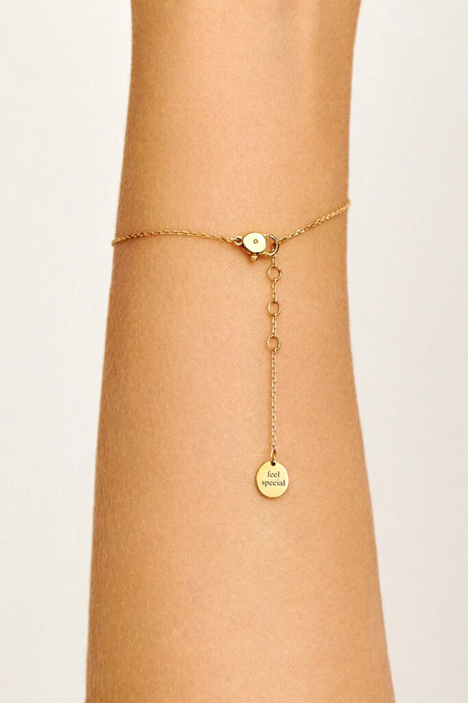 Bracelets Heart Bracelet, yellow gold with modern elegance