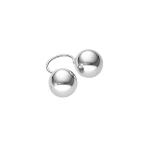 Bold Duo Ring, white gold