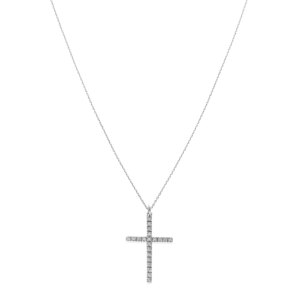 Grand Cross, diamonds, white gold