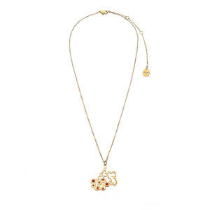 Kalyna Necklace, yellow gold