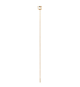 Chain Cuff Earring, claspless, yellow gold