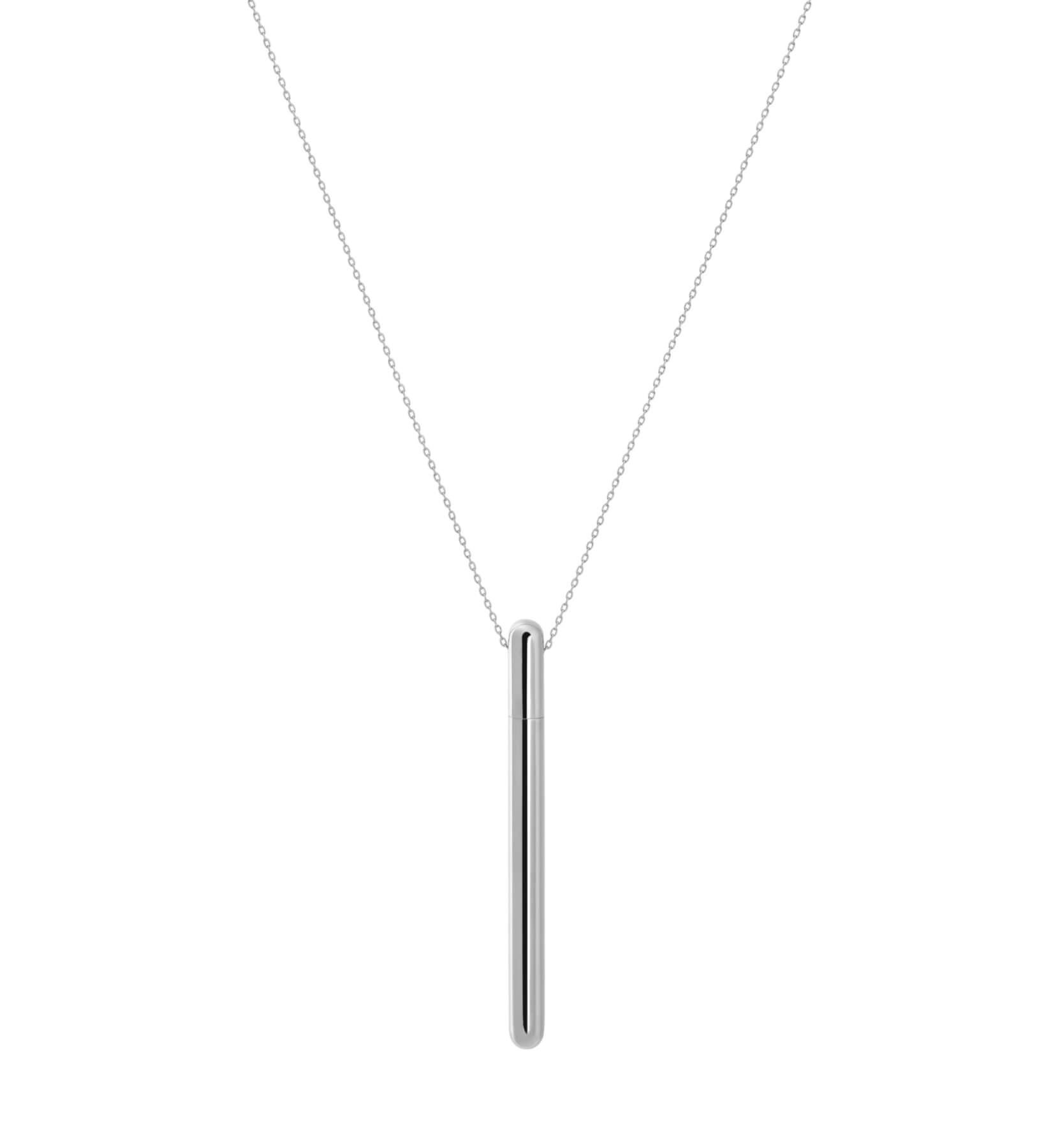 Exclusive Necklaces Bold Capsule Necklace, white gold from Guzema