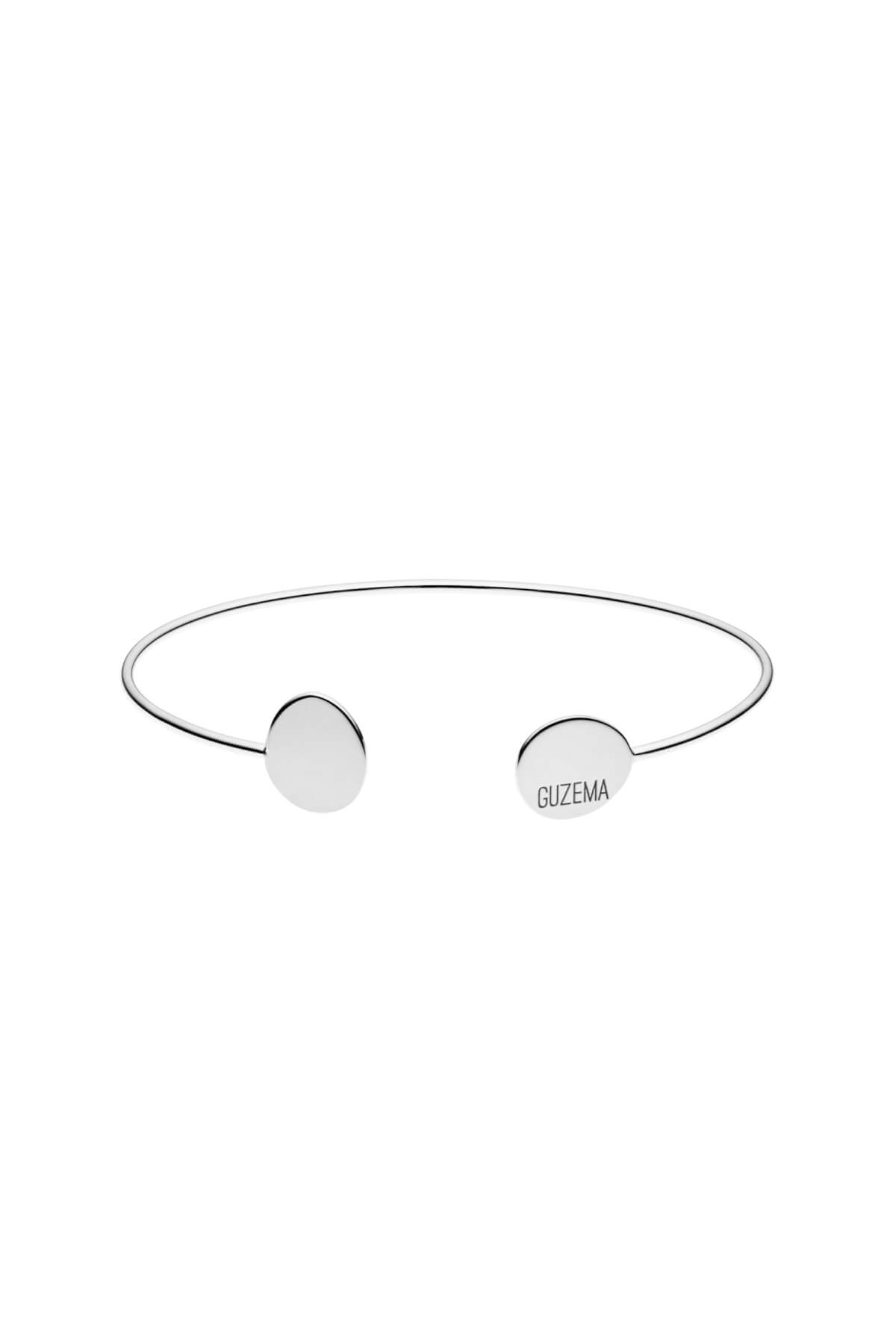 Bracelets Flats Bracelet, white gold with modern elegance