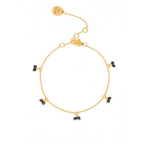 Gem Bracelet, yellow gold
