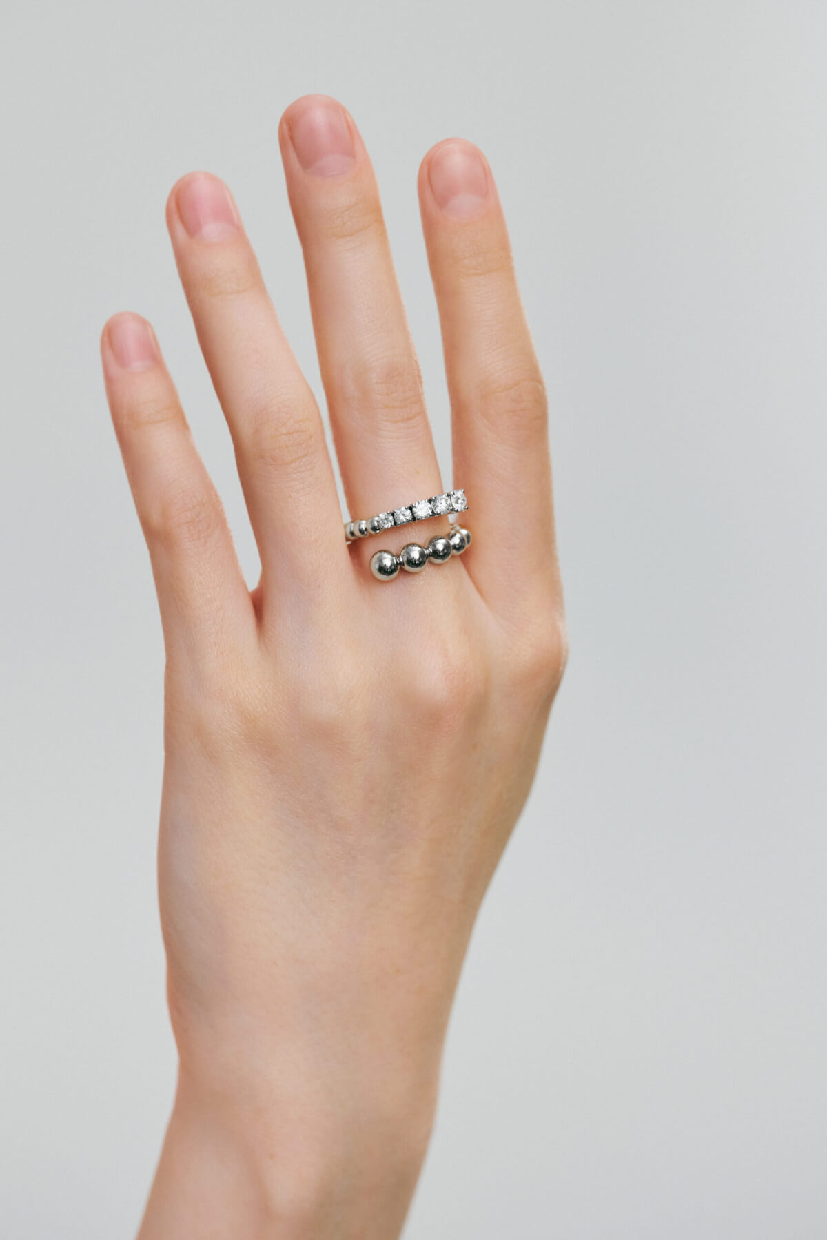 Rings Quintessence Diamond Ring, white gold with modern design available now