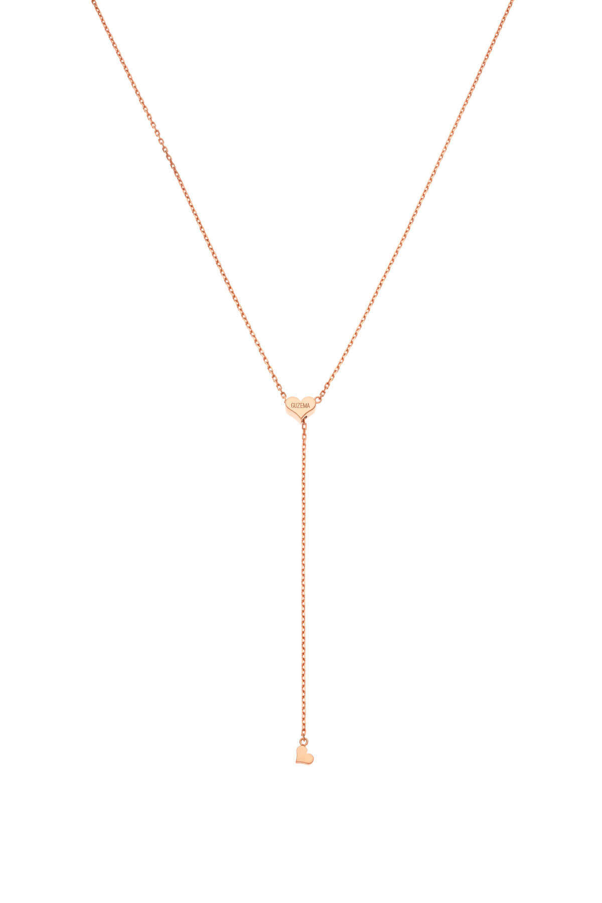 Necklaces Heart Transformer Necklace, rose gold with fast delivery from Guzema