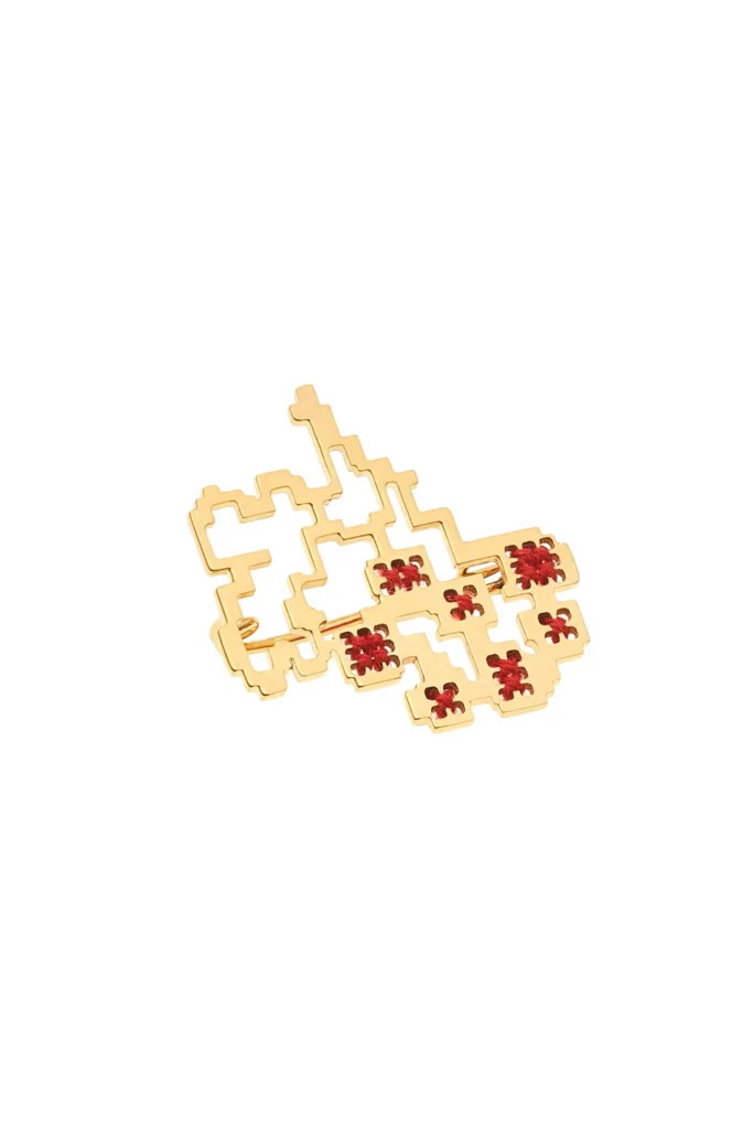 Mini Kalyna Brooch