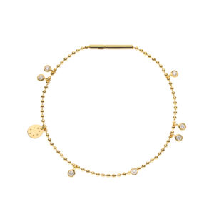 Eternal Bracelet, diamonds, yellow gold
