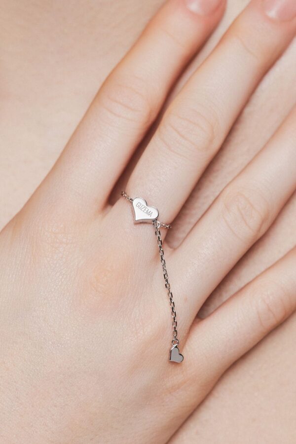 Rings Heart Transformer Ring, white gold available online with expert craftsmanship