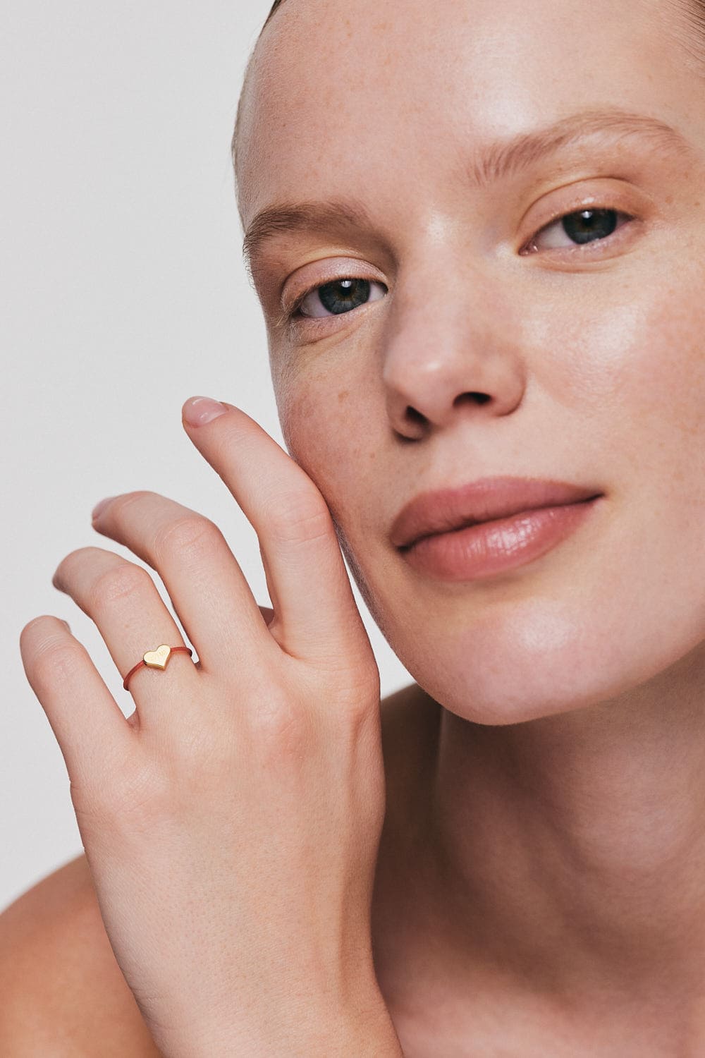 Rings Heart Cord ring, yellow gold available online with expert craftsmanship