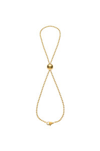 Orb Chain Bracelet, yellow gold