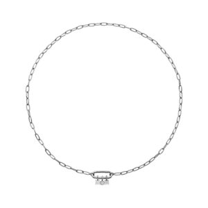 MOM Necklace, diamond, white gold
