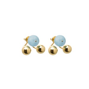 Trio Celestial Blue Earrings