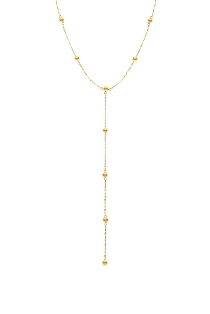 Necklaces Orbs Transformer Necklace, yellow gold with fast delivery from Guzema