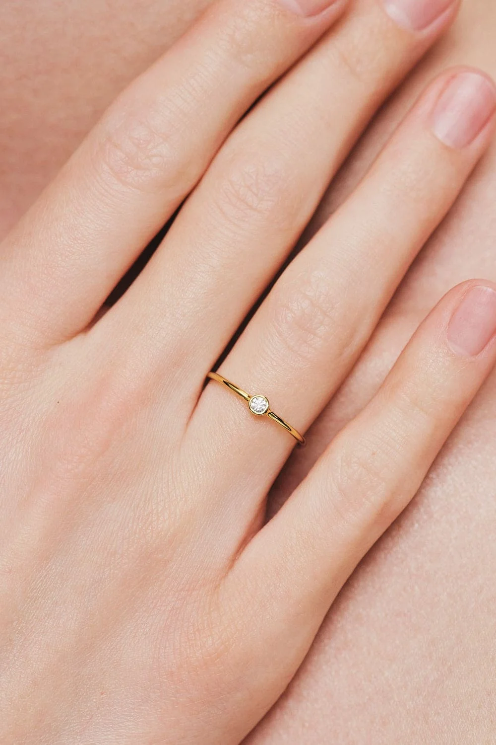 Rings Mono Diamond Ring, yellow gold available online with expert craftsmanship