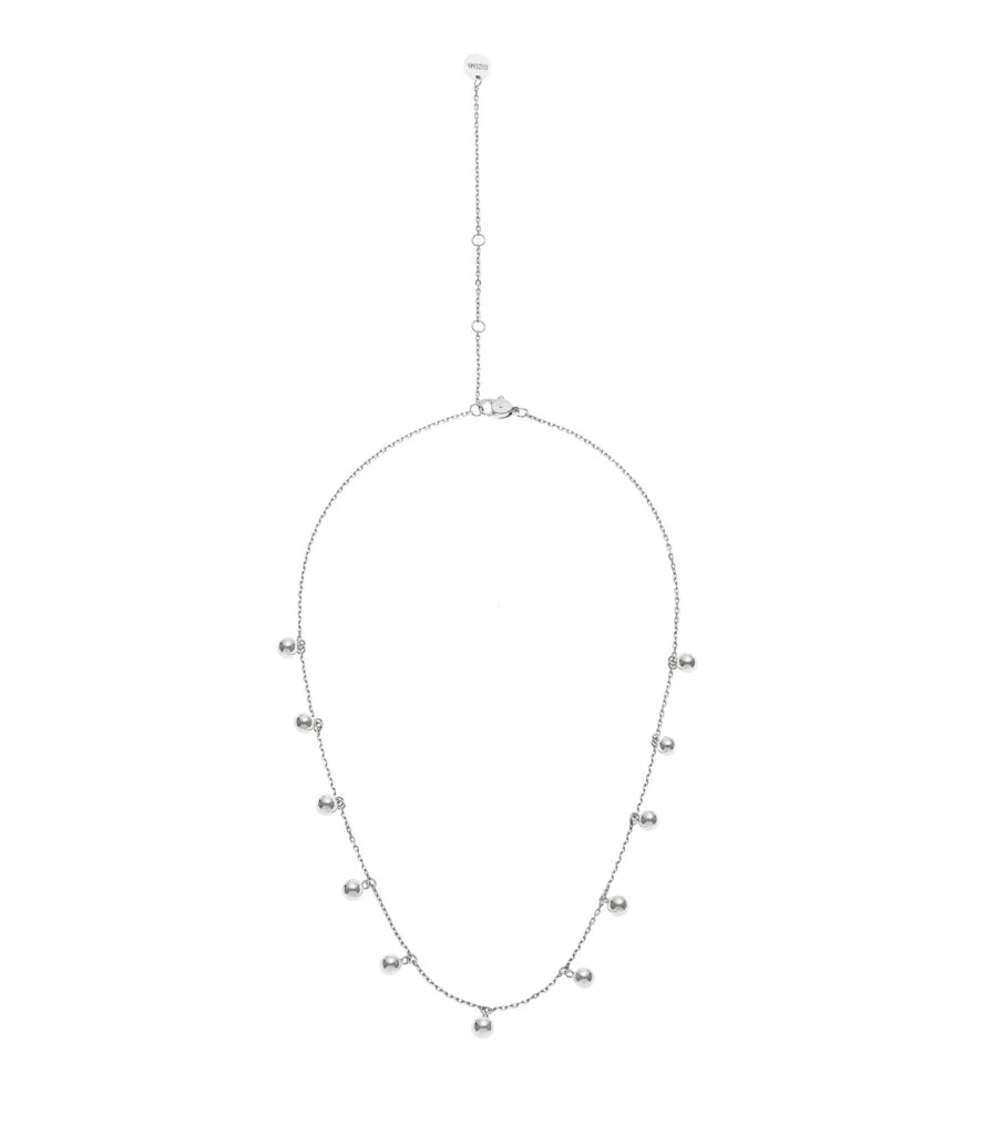 Exclusive Necklaces Multi Orbs Necklace, white gold from Guzema