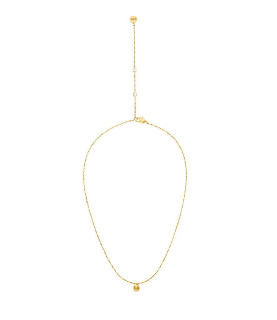 Exclusive Necklaces Mono Orb Necklace, yellow gold from Guzema