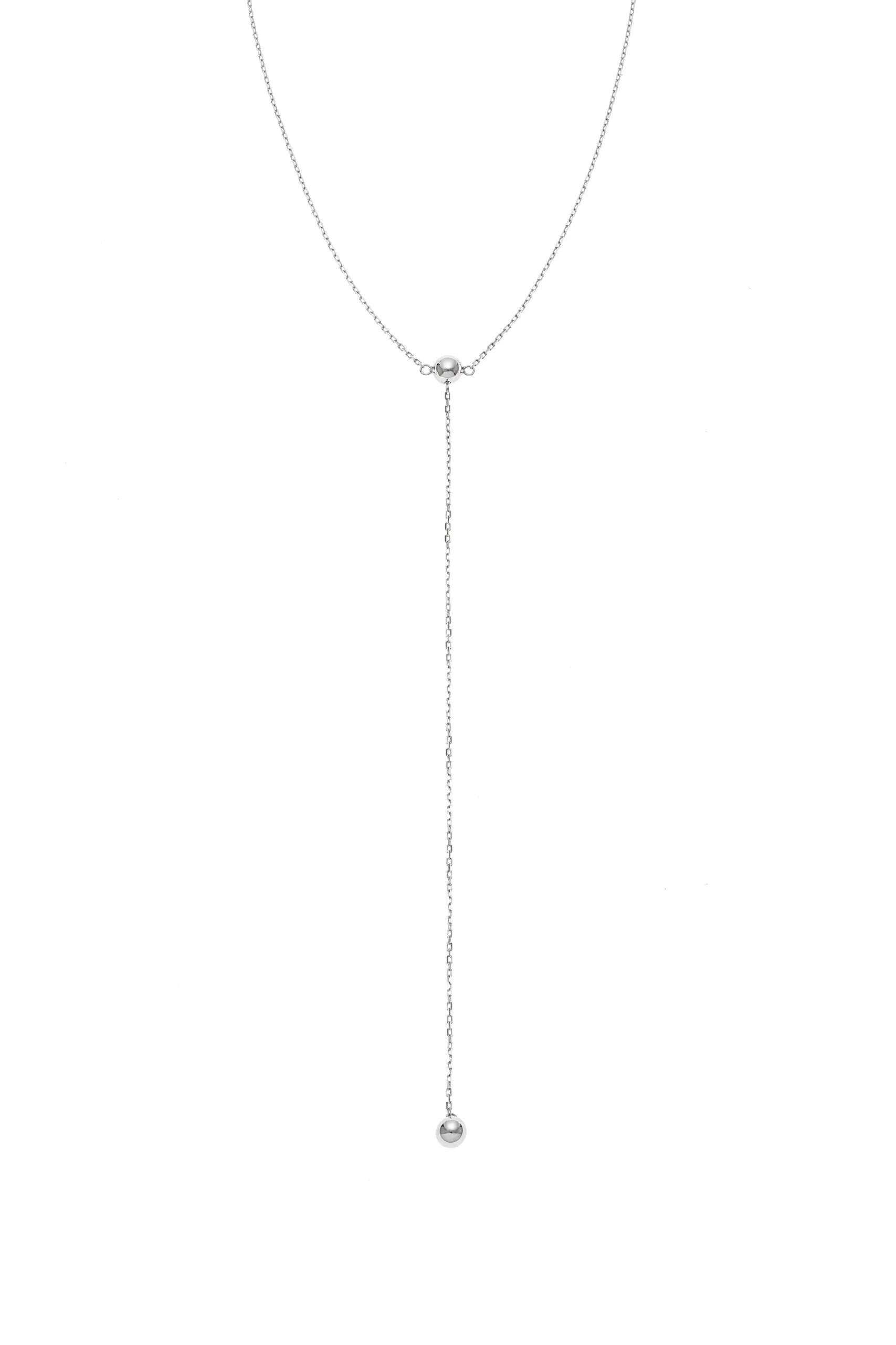 Exclusive Necklaces Duo Transformer Necklace, white gold from Guzema