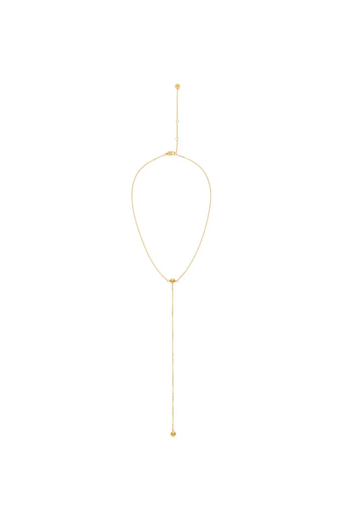 Exclusive Necklaces Duo Transformer Necklace, yellow gold from Guzema