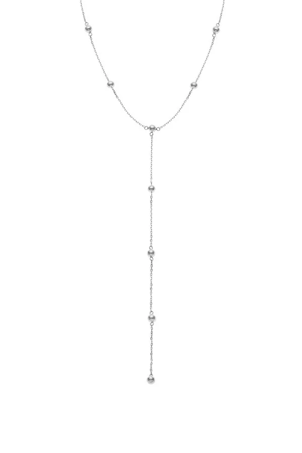 Necklaces Orbs Transformer Necklace, white gold with fast delivery from Guzema
