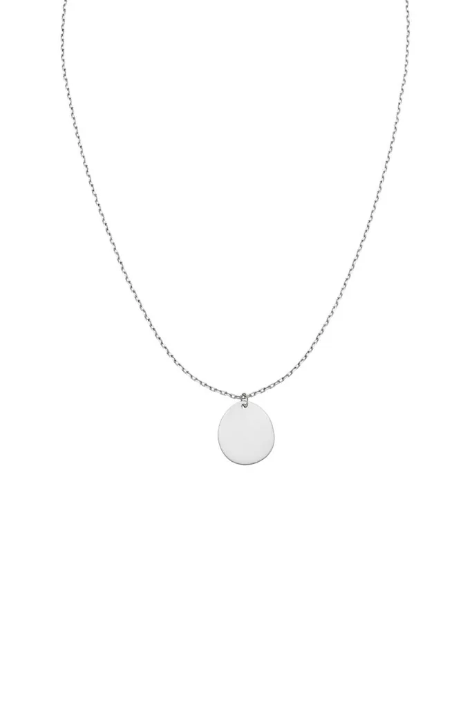 Bold Mono Flat Necklace