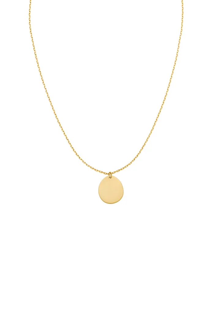 Bold Mono Flat Necklace