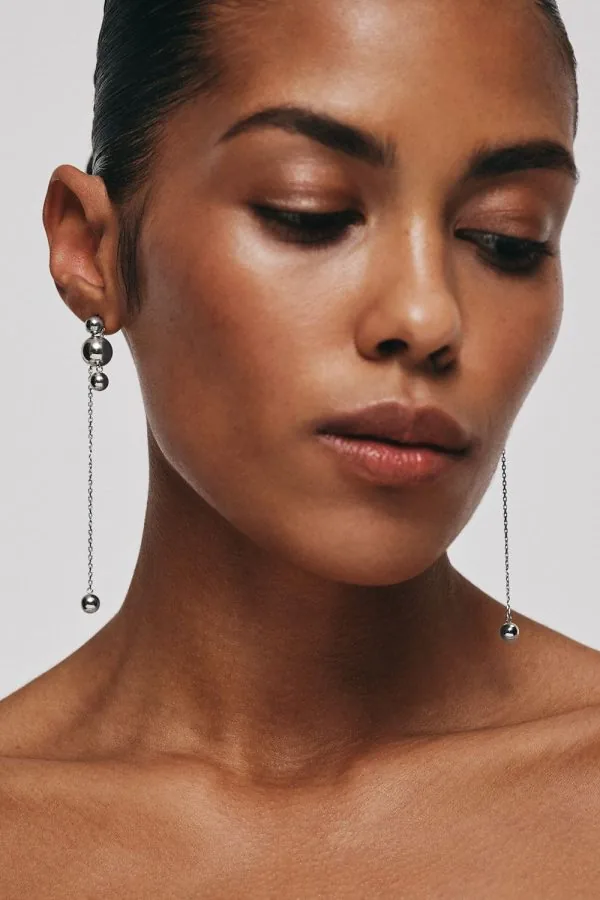 Earrings Multi Orbs Earrings, white gold for stylish and elegant looks