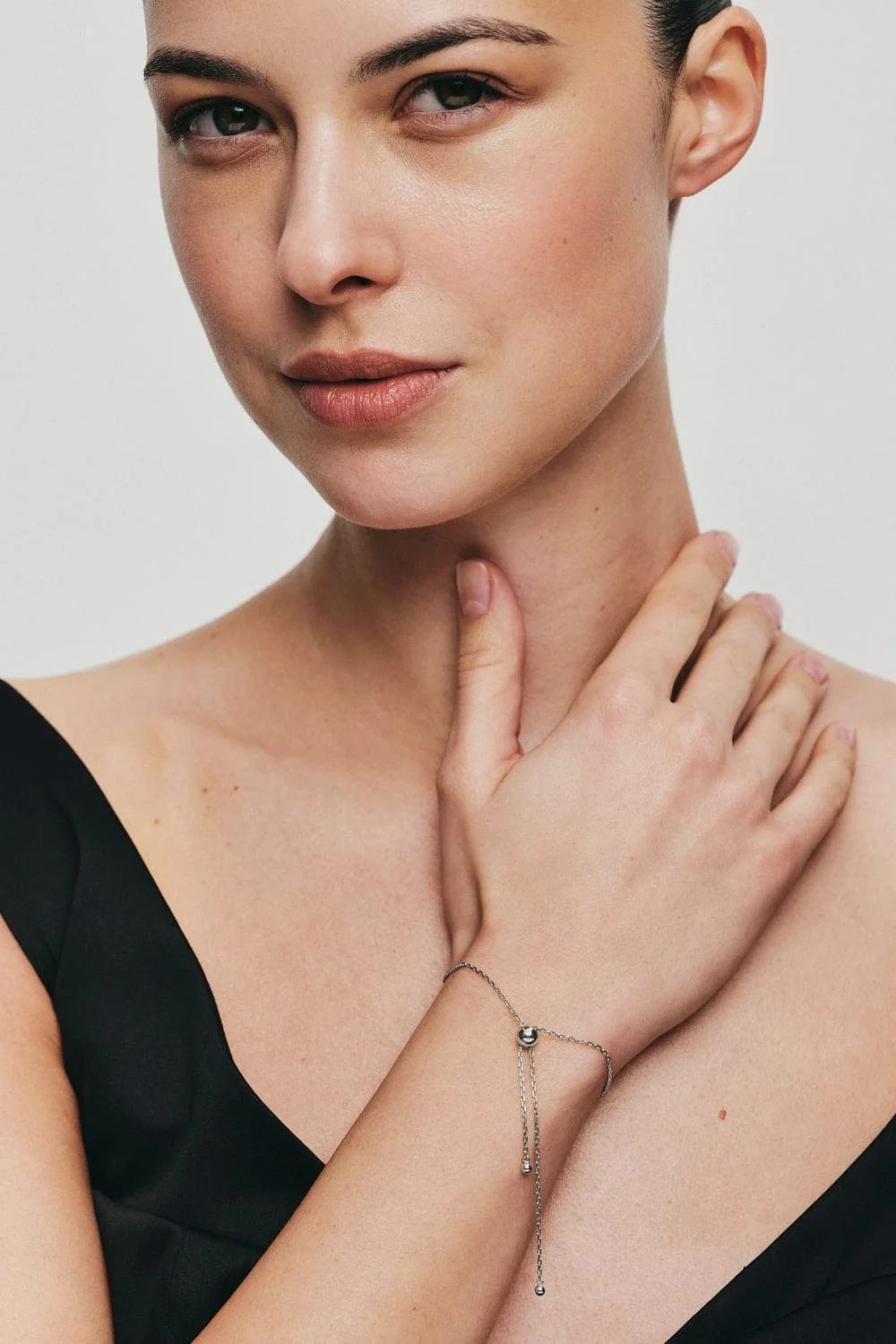 Bracelets Orbs Transformer Bracelet, white gold for everyday elegance